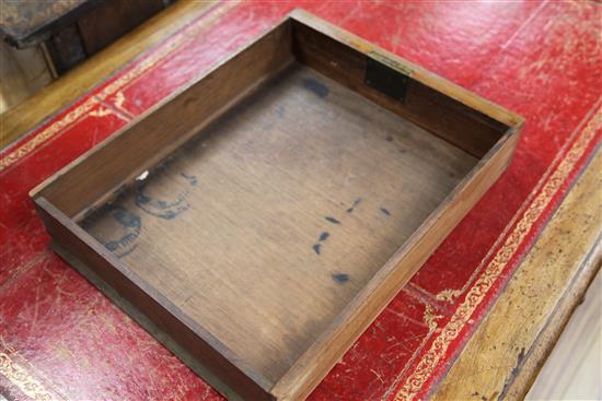 A Victorian mahogany pedestal desk, W.5ft 1in.